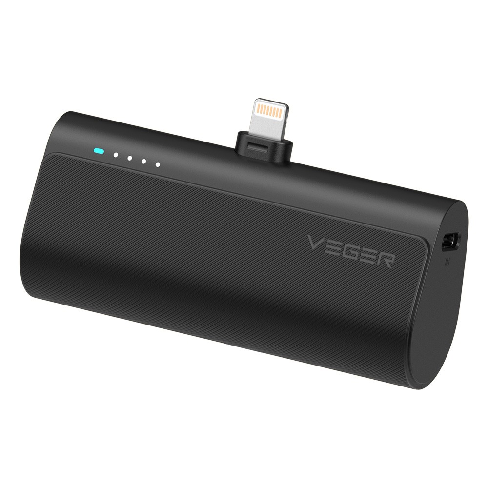 พาวเวอรแบงค Veger Power Bank 5000 mAh 20W Lighting output Portable