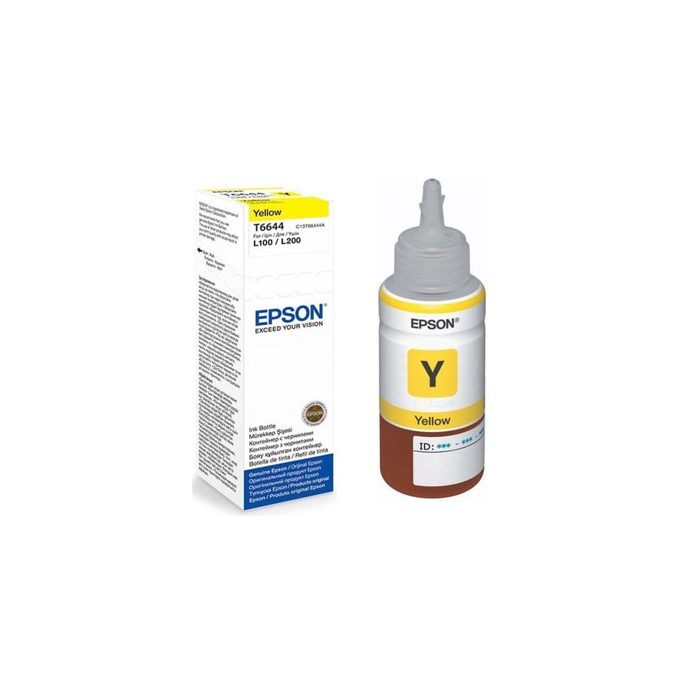 หมึกเครื่องปริ้น Epson Ink C13T664400Y