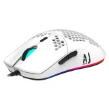 เมาส์เกมมิ่ง Ajazz AJ390 White