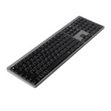 คีย์บอร์ดเกมมิ่ง Gconic S100 Ultra Slim Black Edition