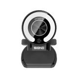 กล้องเว็บแคม Signo E-Sport Webcam ZORRES WB-401 Black