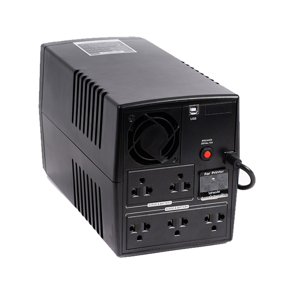 เครื่องสำรองไฟฟ้า SYNDOME UPS ECO II-1500-LCD (1500VA/900W)