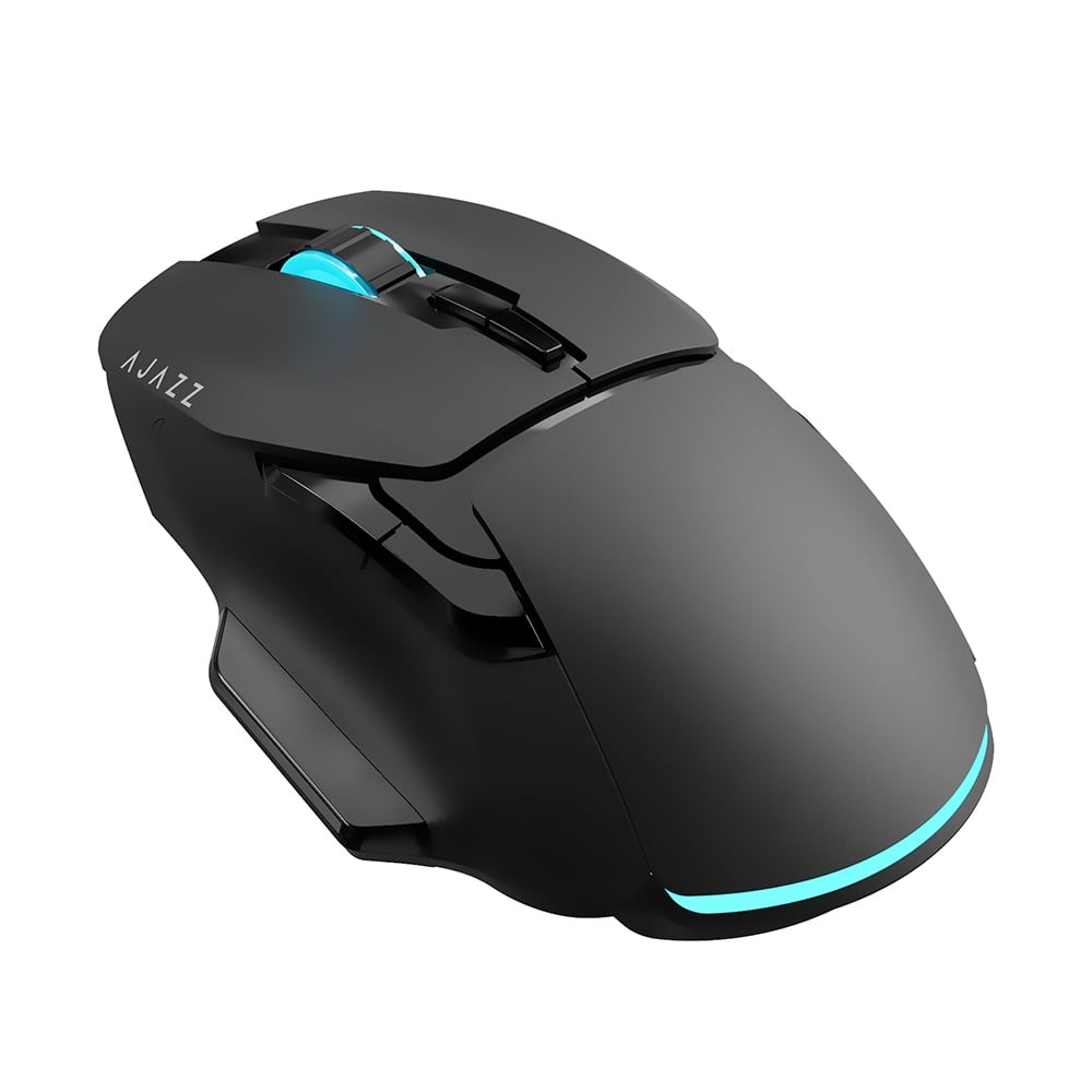 เมาส์เกมมิ่ง Ajazz AJ039 Wireless 2.4G + Bluetooth Black
