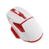 เมาส์เกมมิ่ง Ajazz AJ039 Wireless 2.4G + Bluetooth White