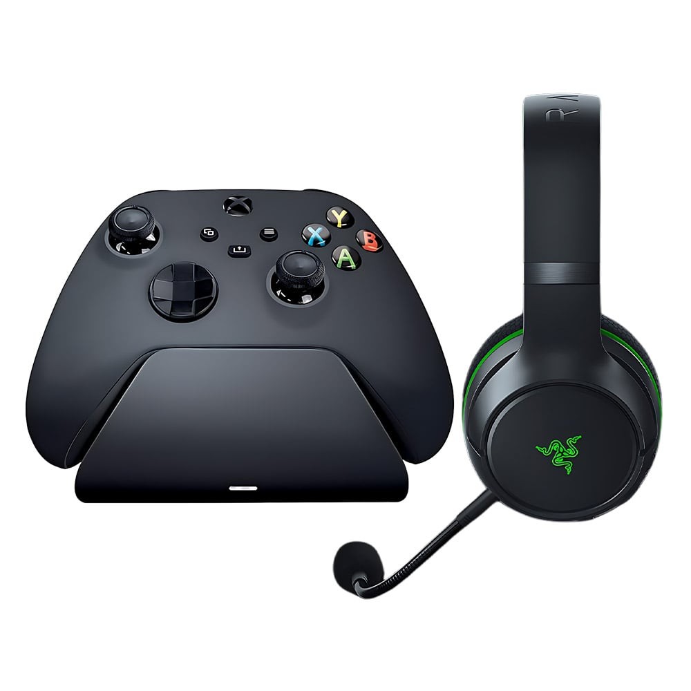 ชุดหูฟังเกมมิ่ง Razer Legendary Duo Bundle for Xbox Black