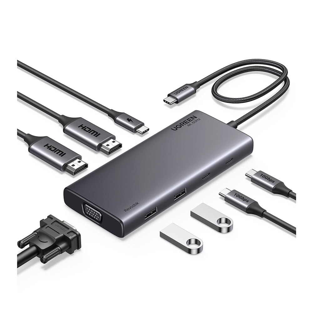 UGREEN 8-in-1 USB-C Hub (35588) Gray