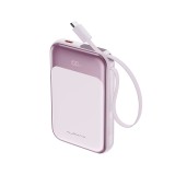 พาวเวอร์แบงค์ ALPHA 10,000 mAh Built-in Cable ALP10-21WPD Pro Purple