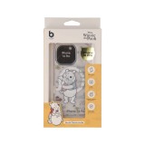 Blue Box x Winnie the Pooh เคส iPhone 16 Pro with Magsafe Bear hugs and honey bugs