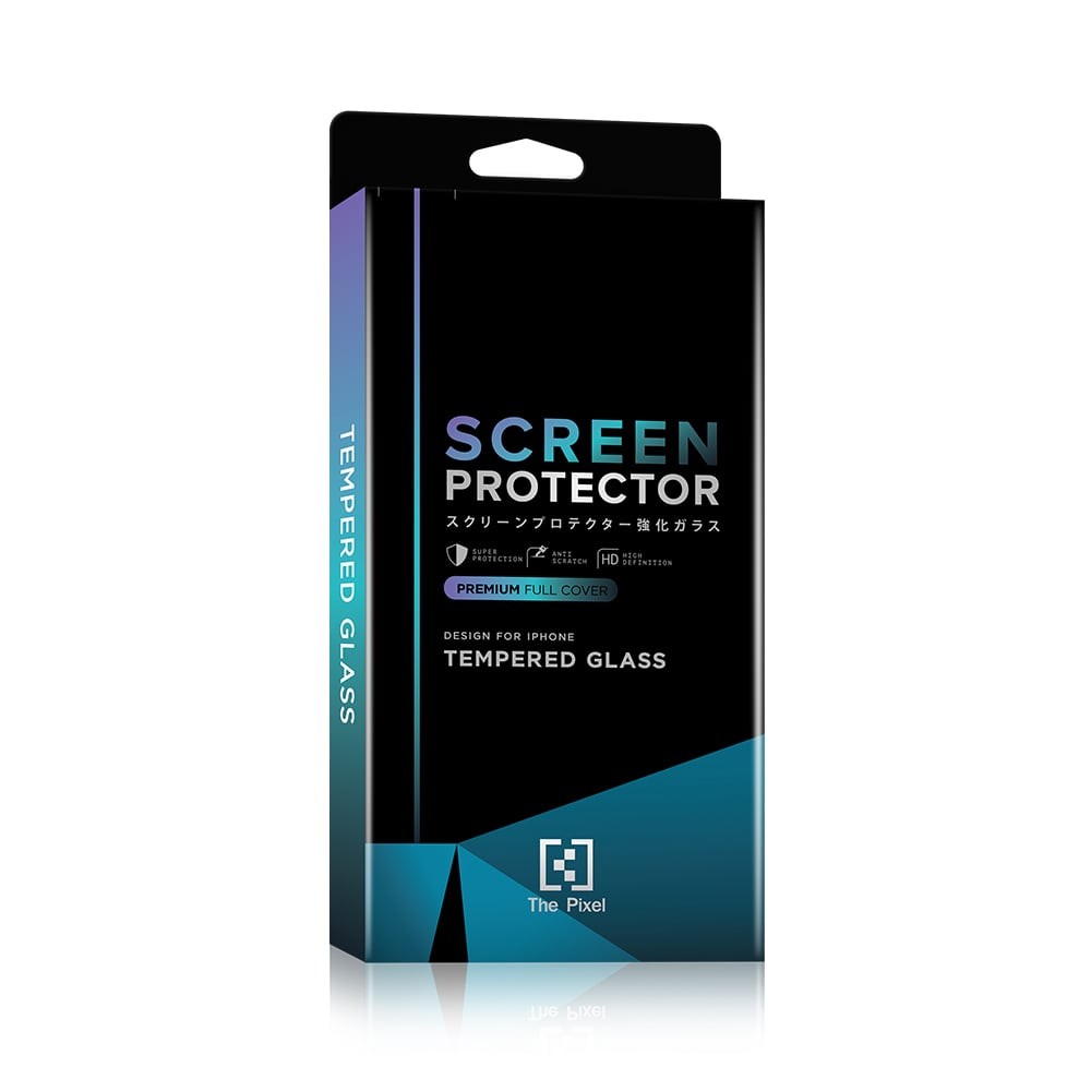 ฟิล์มกันรอย The Pixel Tempered Glass iPhone 16 Black