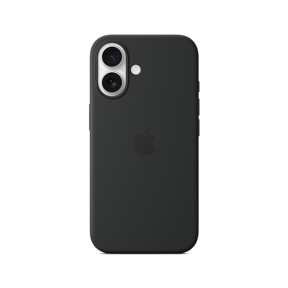 Apple iPhone 16 Silicone Case with MagSafe - Black