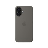 Apple iPhone 16 Silicone Case with MagSafe - Stone Gray