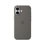 Apple iPhone 16 Silicone Case with MagSafe - Stone Gray
