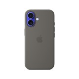 Apple iPhone 16 Silicone Case with MagSafe - Stone Gray