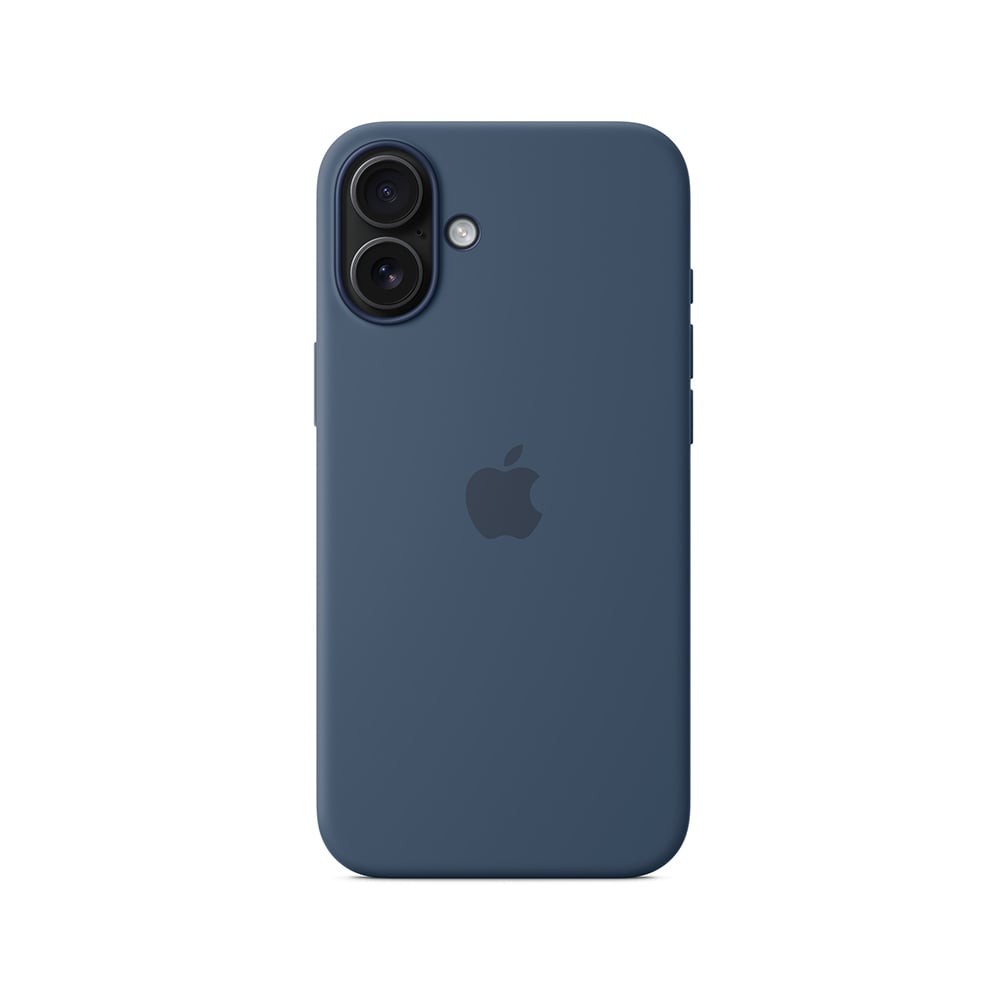 Apple iPhone 16 Plus Silicone Case with MagSafe - Denim