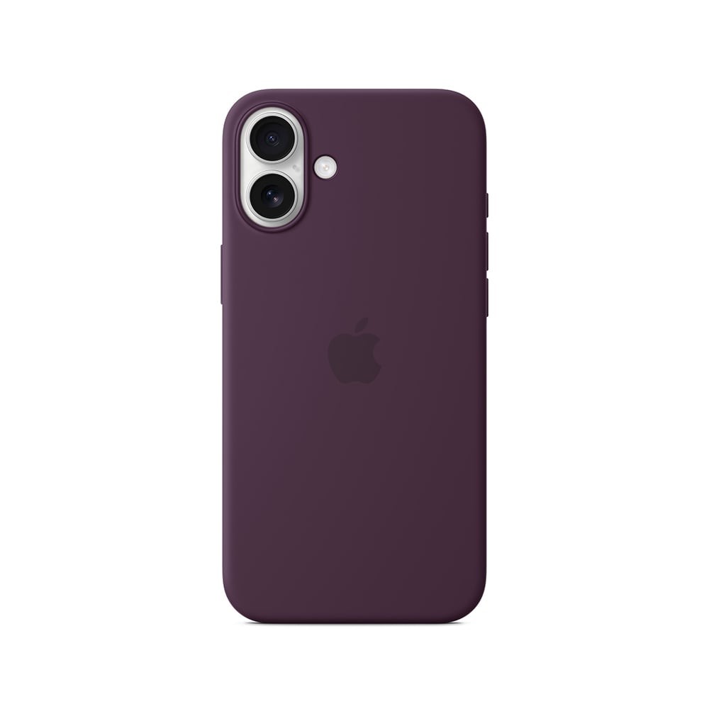 Apple iPhone 16 Plus Silicone Case with MagSafe - Plum