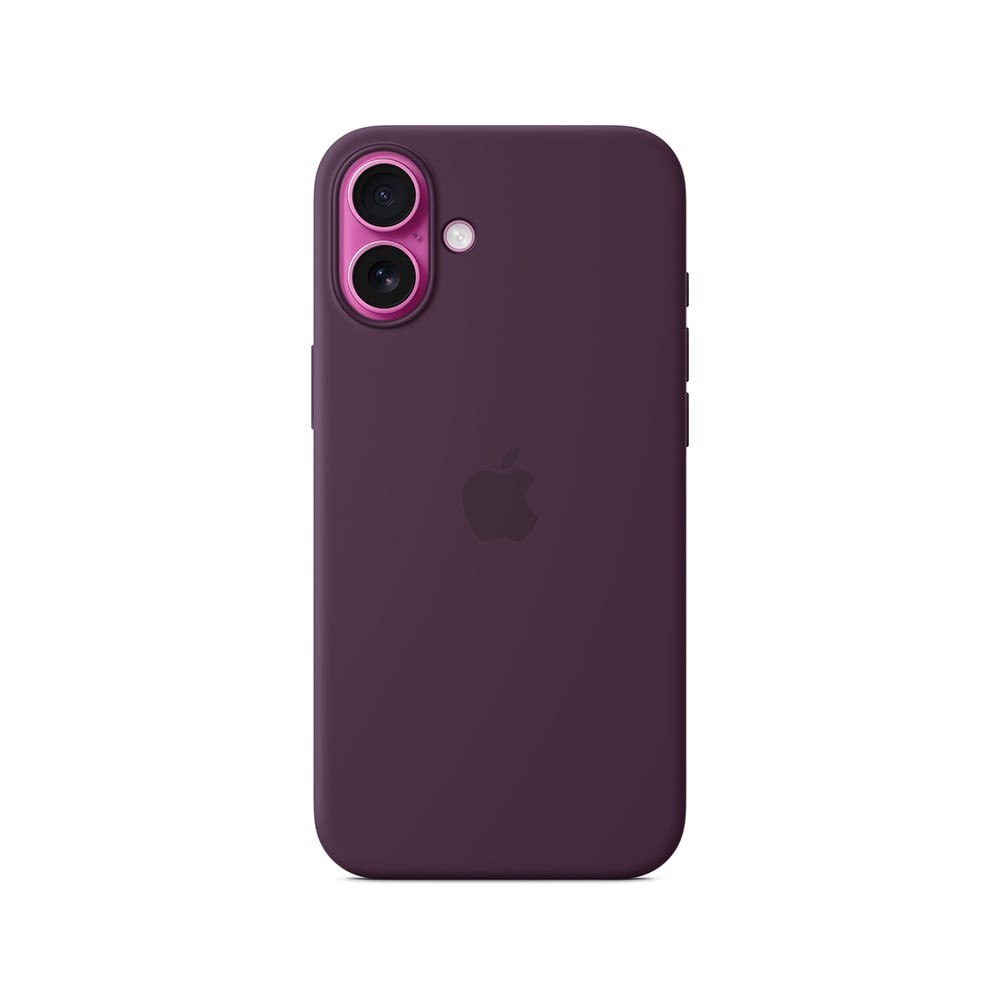 Apple iPhone 16 Plus Silicone Case with MagSafe - Plum