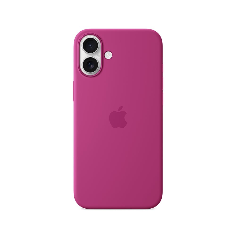 Apple iPhone 16 Plus Silicone Case with MagSafe - Fuchsia