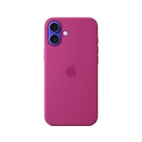 Apple iPhone 16 Plus Silicone Case with MagSafe - Fuchsia