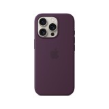 Apple iPhone 16 Pro Silicone Case with MagSafe - Plum