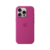 Apple iPhone 16 Pro Silicone Case with MagSafe - Fuchsia