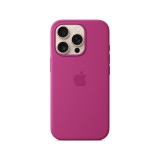 Apple iPhone 16 Pro Silicone Case with MagSafe - Fuchsia