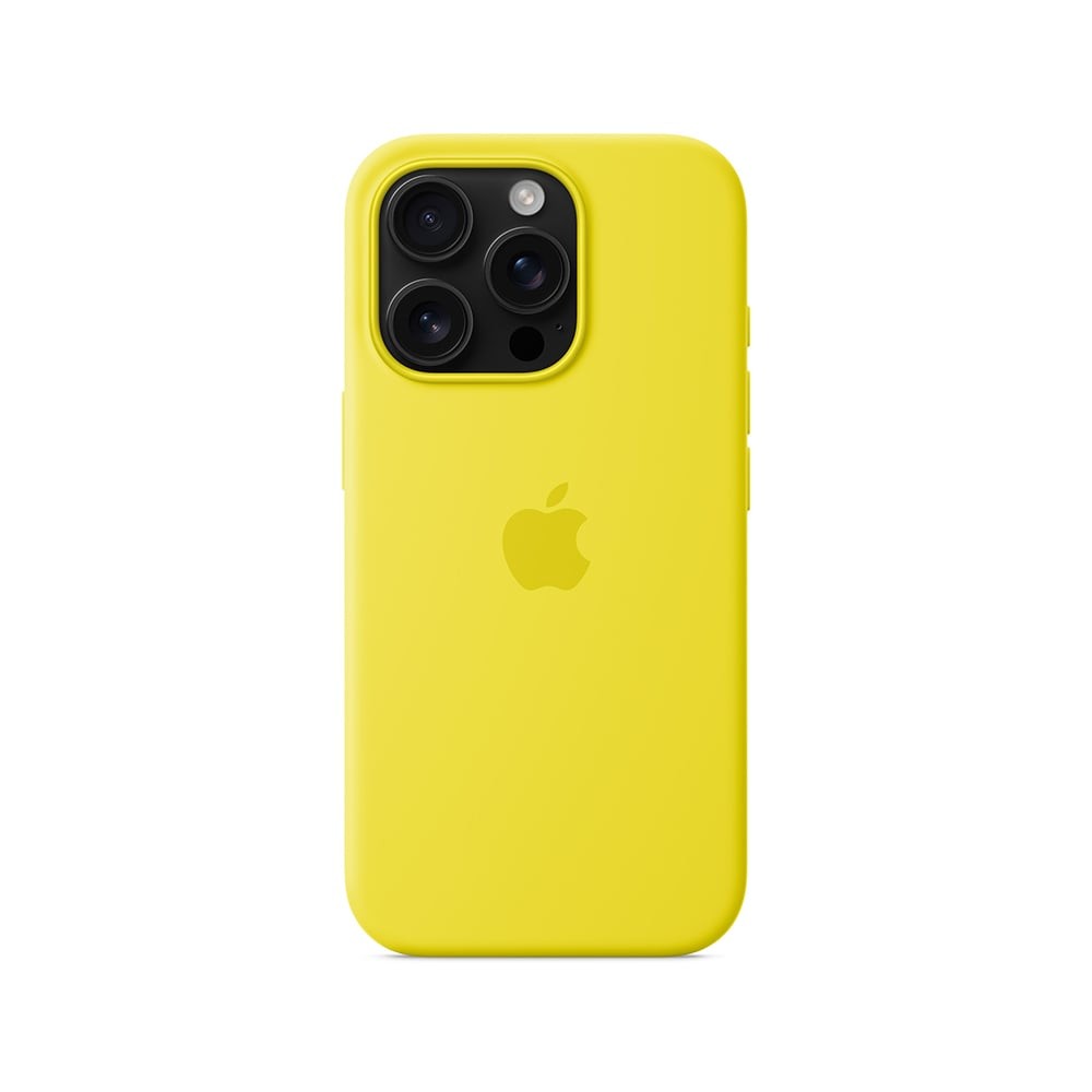 Apple iPhone 16 Pro Silicone Case with MagSafe - Star Fruit