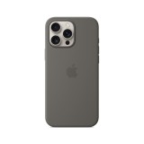 Apple iPhone 16 Pro Max Silicone Case with MagSafe - Stone Gray