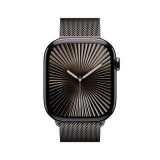 Apple Watch Series 10 GPS + Cellular 46mm Slate Titanium Case with Slate Milanese Loop - M/L