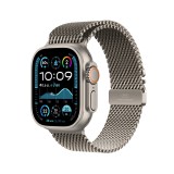 Apple Watch Ultra 2 GPS + Cellular 49mm Natural Titanium Case with Natural Titanium Milanese Loop - M (2024)