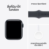 Apple Watch SE GPS 40mm Midnight Aluminium Case with Midnight Sport Band - S/M