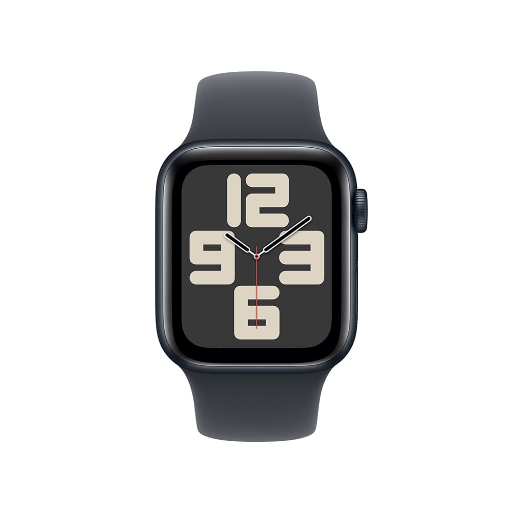 Apple Watch SE GPS + Cellular 40mm Midnight Aluminium Case with Midnight Sport Band - M/L (2024)