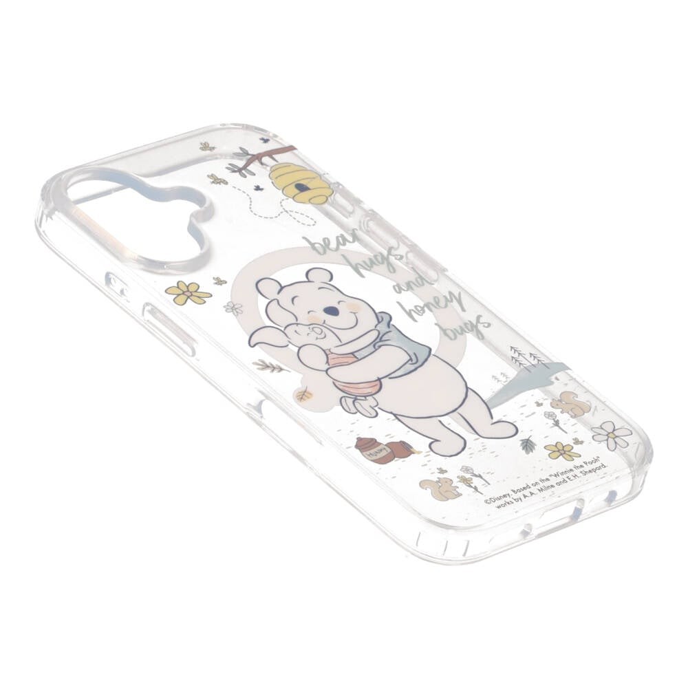 Blue Box x Winnie the Pooh เคส iPhone 16 Bear hugs and honey bugs