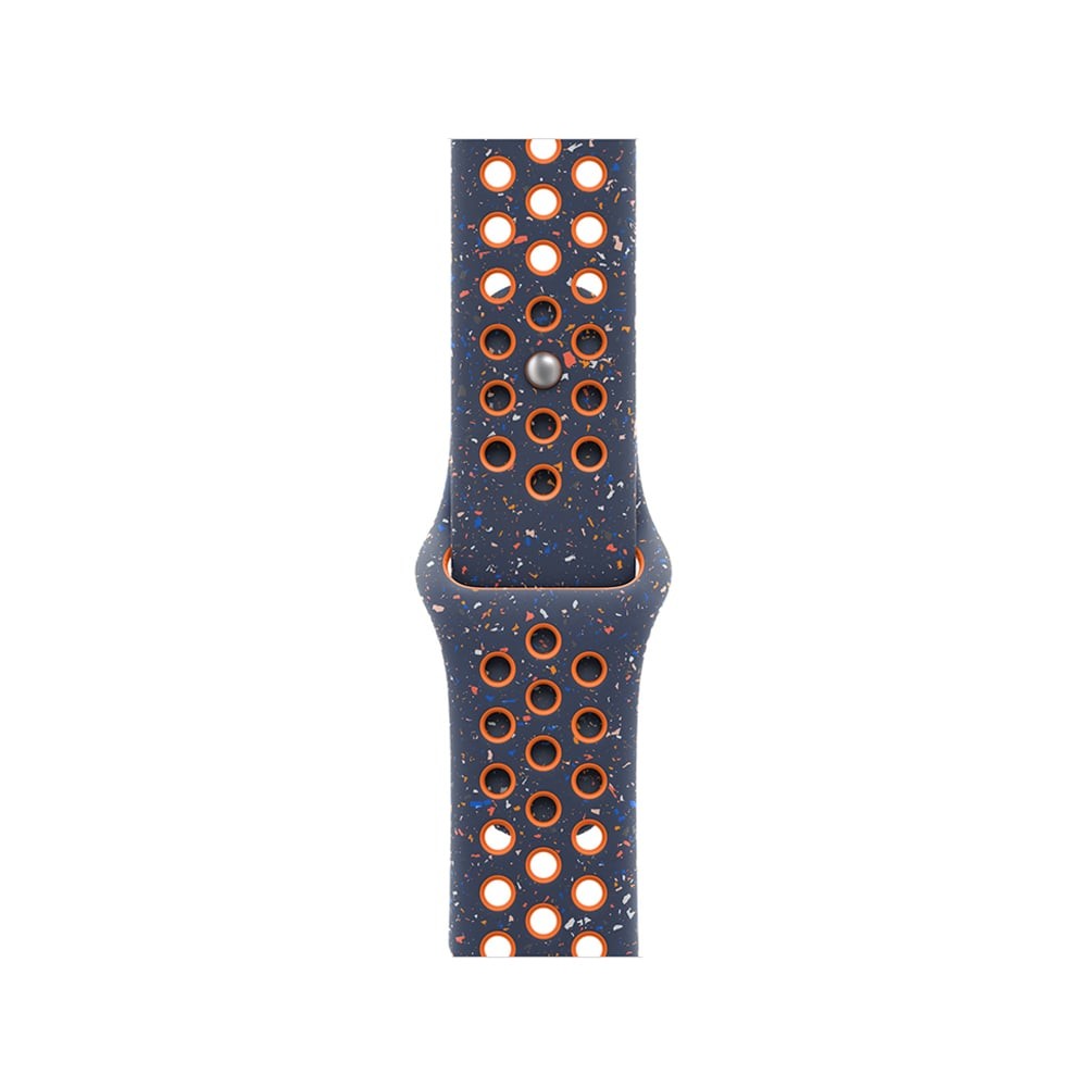Apple Watch 46mm Blue Flame Nike Sport Band - S/M