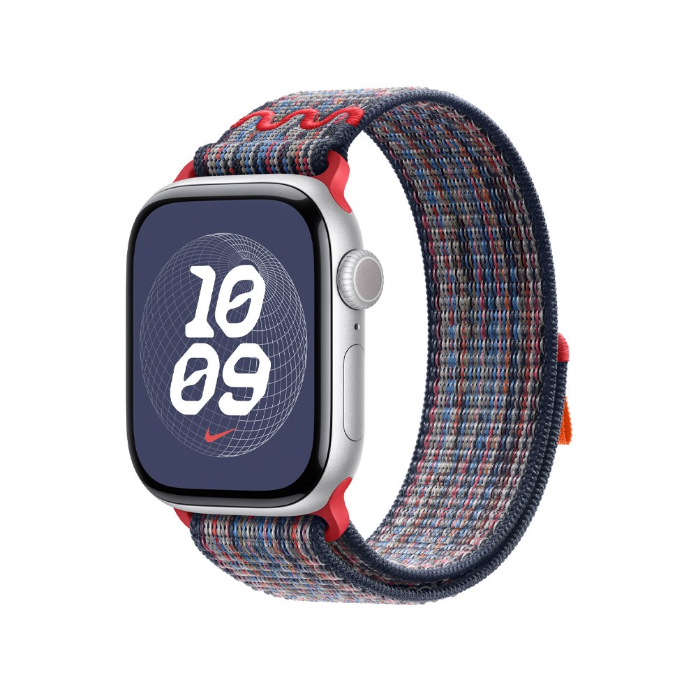 Apple Watch 42mm Blue/Red Nike Sport Loop