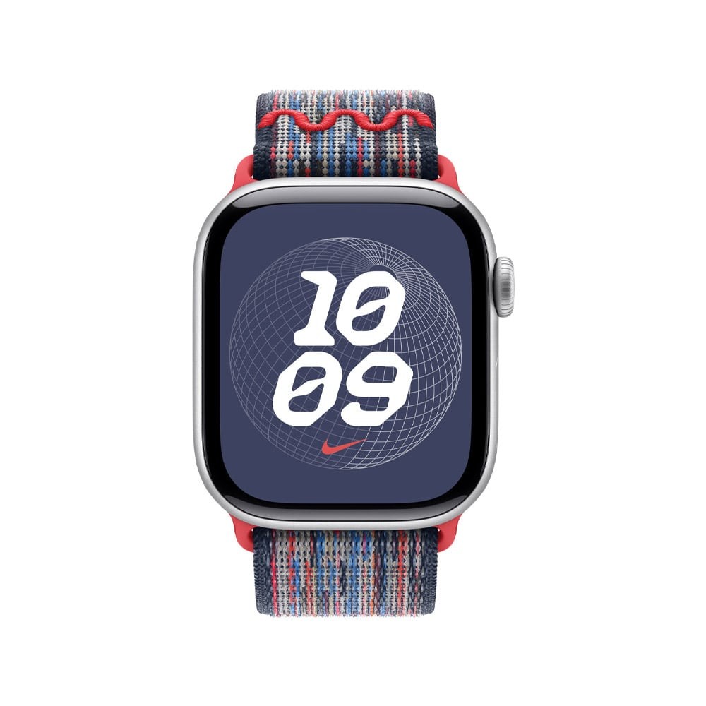 Apple Watch 42mm Blue/Red Nike Sport Loop