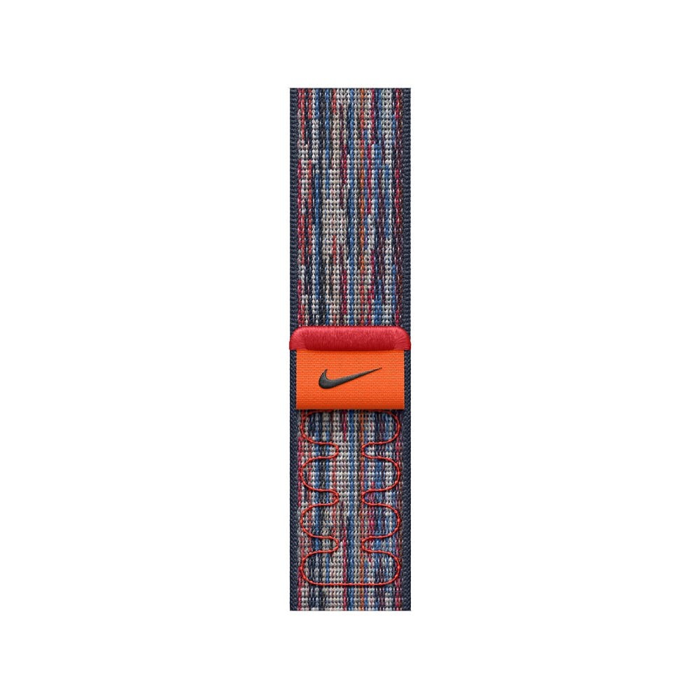 Apple Watch 46mm Blue/Red Nike Sport Loop