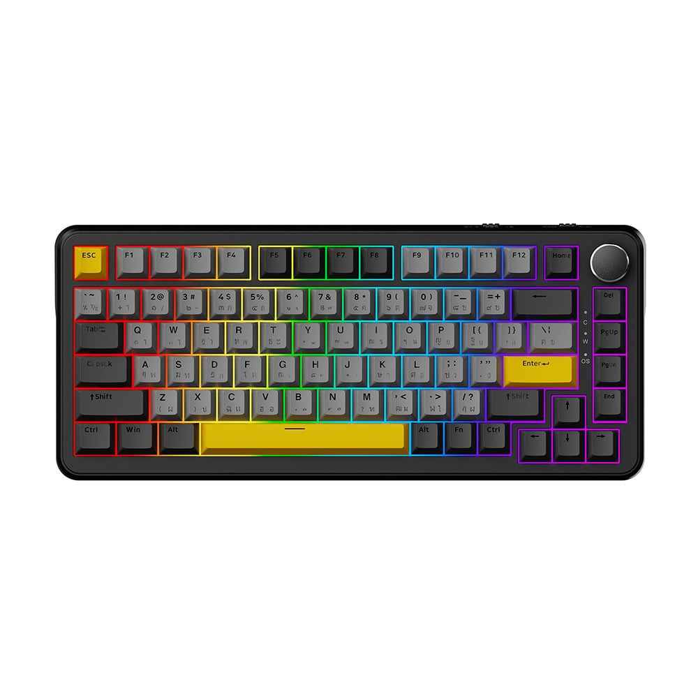คีย์บอร์ดเกมมิ่ง AJAZZ AK820Max Wired Starry Night - Magnetic Switch