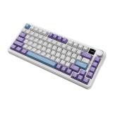 คีย์บอร์ดเกมมิ่ง AJAZZ AK820Max LCD Tri-Mod Mountain Mist - Magnetic Switch