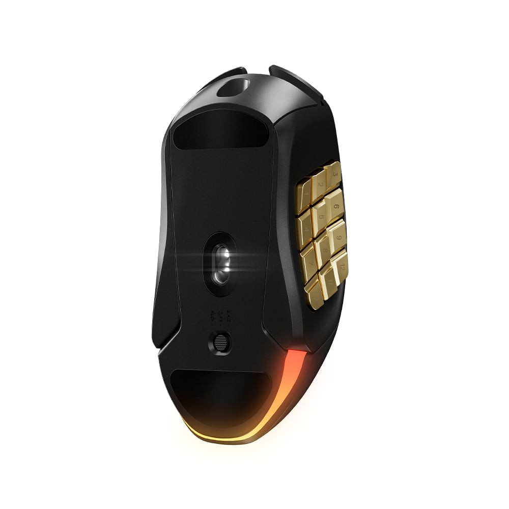 เมาส์เกมมิ่ง SteelSeries Aerox 9 Wireless Mouse World of Warcraft Black/Gold