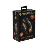 เมาส์เกมมิ่ง SteelSeries Aerox 9 Wireless Mouse World of Warcraft Black/Gold