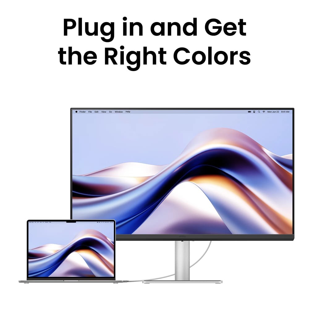 จอมอนิเตอร์ BENQ MA320U (IPS 4K USB-C 90W for Mac)