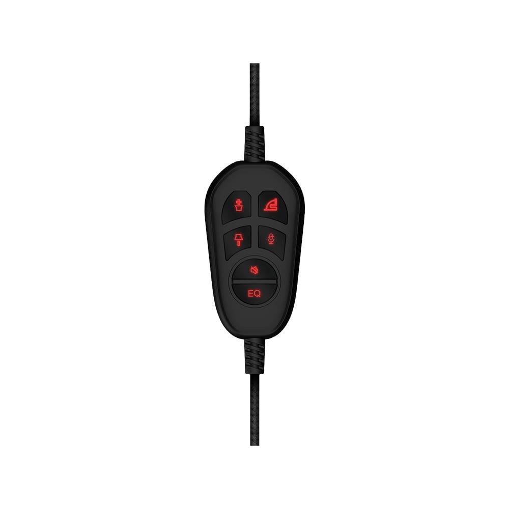หูฟังเกมมิ่ง SIGNO E-Sport 7.1 Gaming Headset DRAKKER HP-837 Black