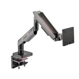 แขนจับจอมอนิเตอร์ ERGONOZ Monitor Arm Hyperion Single (EGN-HPR-S-DG-RGB) Matte Black/Dark Gray