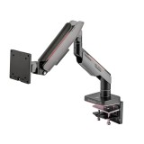 แขนจับจอมอนิเตอร์ ERGONOZ Monitor Arm Hyperion Single (EGN-HPR-S-DG-RGB) Matte Black/Dark Gray