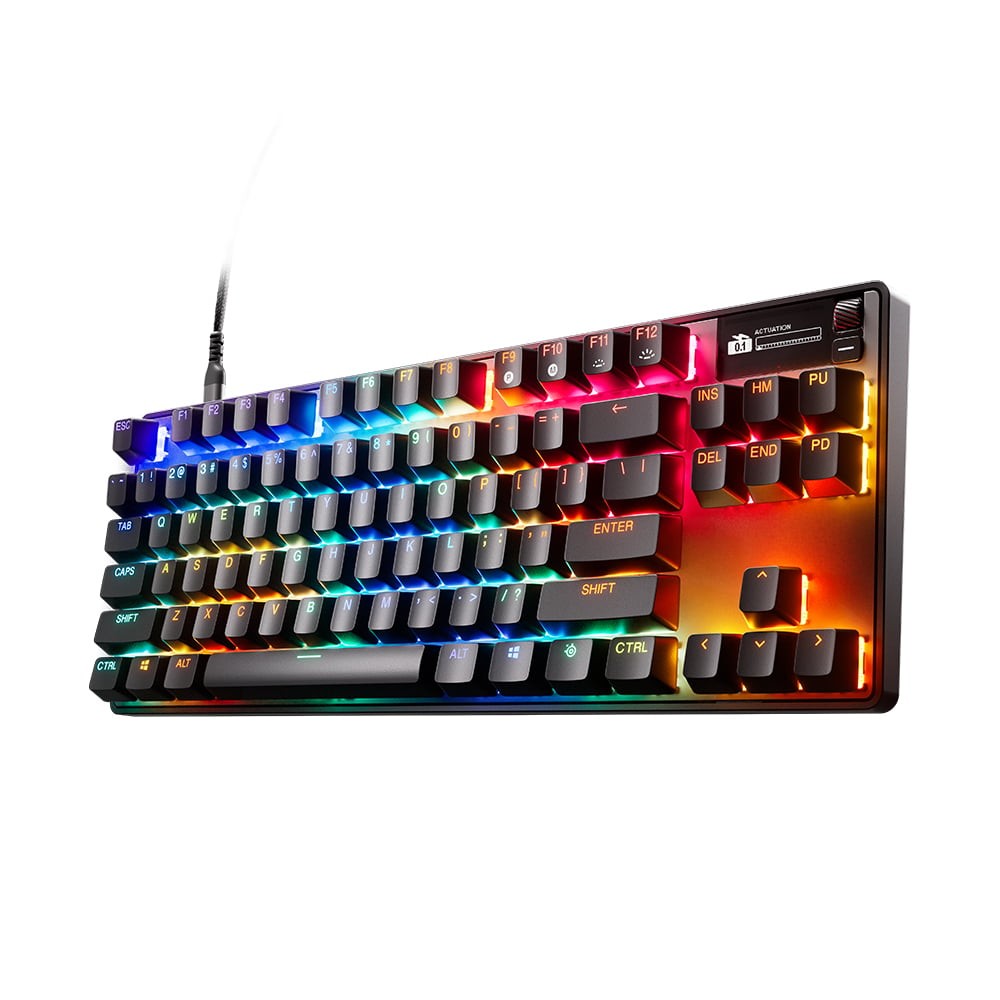 คีย์บอร์ดเกมมิ่ง SteelSeries Apex Pro TKL Omnipoint Keyboard (Gen 3) US