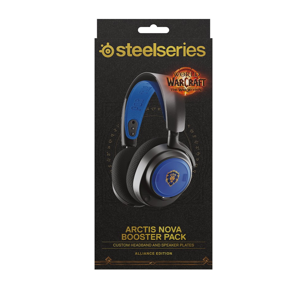 อุปกรณ์เสริม SteelSeries Gaming Booster Pack World of Warcraft Alliance Edition