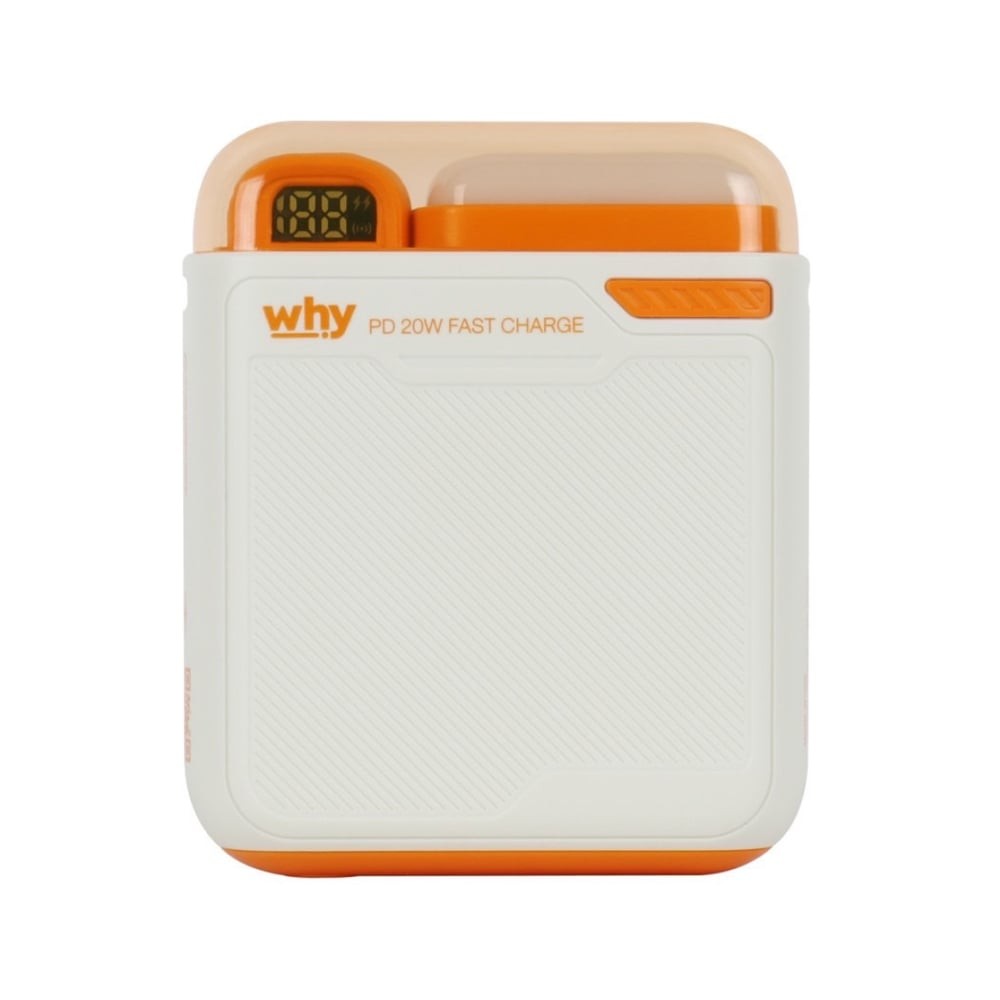 พาวเวอร์แบงค์ WHY 10,000 mAh PD 20W PB-106E Beige