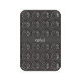 แผ่นแปะโทรศัพท์ QPLUS Silicon Suction Phone Gray