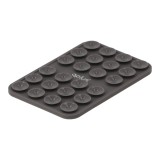 แผ่นแปะโทรศัพท์ QPLUS Silicon Suction Phone Gray