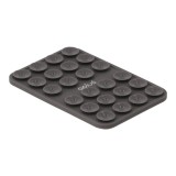 แผ่นแปะโทรศัพท์ QPLUS Silicon Suction Phone Gray